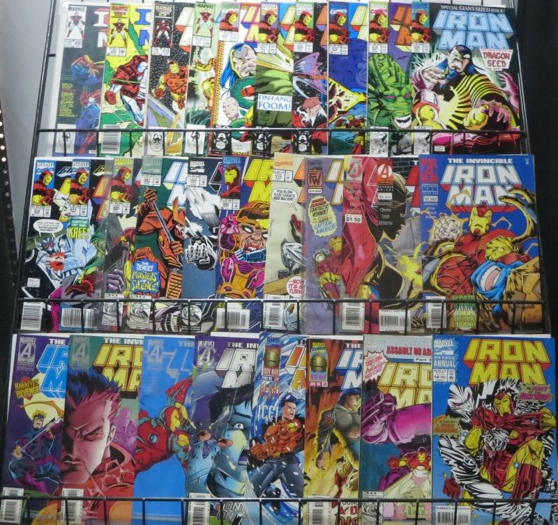 IRON MAN BIG OL' COLLECTION! 29 ISSUES! #200 AND UP! Teen Tony Stark,Iron Monger