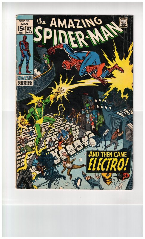 The Amazing Spider-Man #82 (1970) 1.0 FAIR TAPE REPAIR