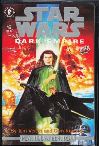 Star Wars: Dark Empire #6 Platinum Edition Cover (1993) Star Wars