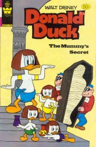 Donald Duck (Walt Disney's ) #227 VF ; Whitman | Mummy's Secret