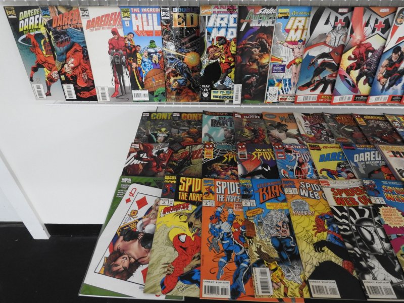 Huge Lot 180+ Comics W/ Thor, Spider-Man, Daredevil+ Avg VF- Condition!