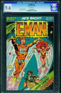 E-man #1 CGC Graded 9.6-Joe Staton-1st issue-0207093032