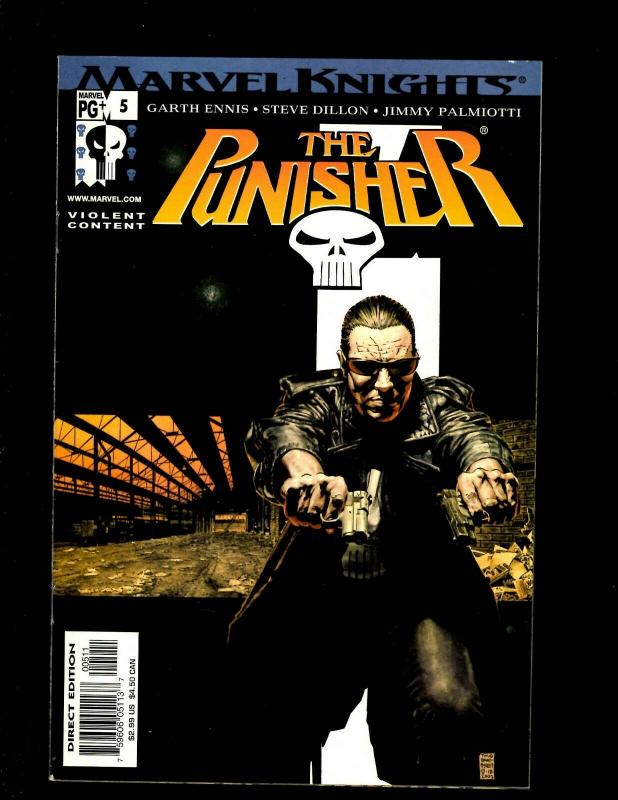 Lot of 8 Comics The Punisher 24 5 1 2 3 4 Painkiller Jane 1 Double-Shot 1 HY7