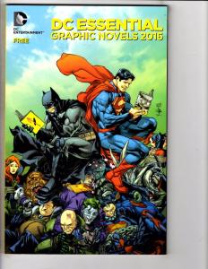 DC Essential Graphic Novels 2016 TPB Superman Batman Justice League Arrow MS21