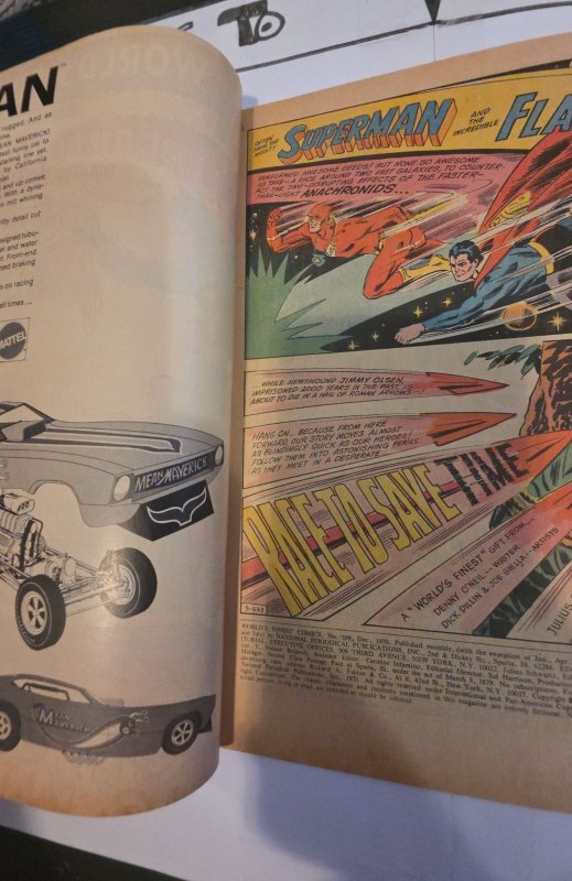 World's Finest Comics #199 (1970)Neal adams flash vs superman