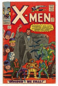 The X-Men #22 (1966), InGD to VG cCondition.  (6)