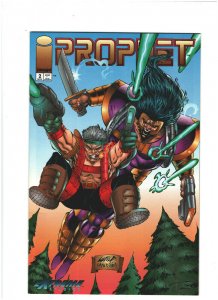 Prophet #2 NM- 9.2 Image Comics 1993 Rob Liefeld, Troll app.