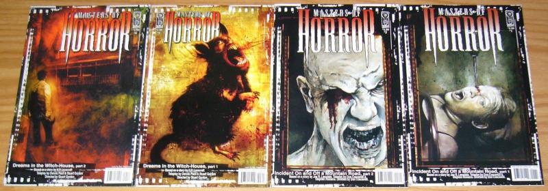 Masters of Horror #1-4 VF/NM complete series - ben templesmith - h.p. lovecraft