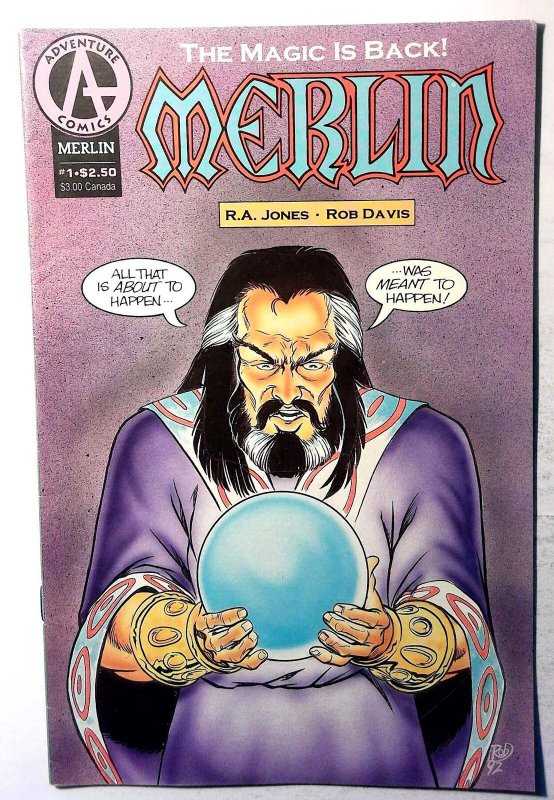 Merlin: Idylls of the King #1 (1992) Adventure Comics 1st Print Comic Book