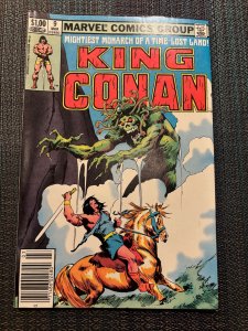King Conan #9 Newsstand Edition (1982)