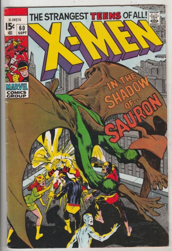 X-Men #60 (Sep-69) VF+ High-Grade X-Men