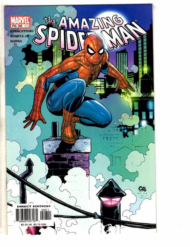 5 Amazing Spider-Man Marvel Comic Books # 488 489 490 491 494 VF-NM Range J268