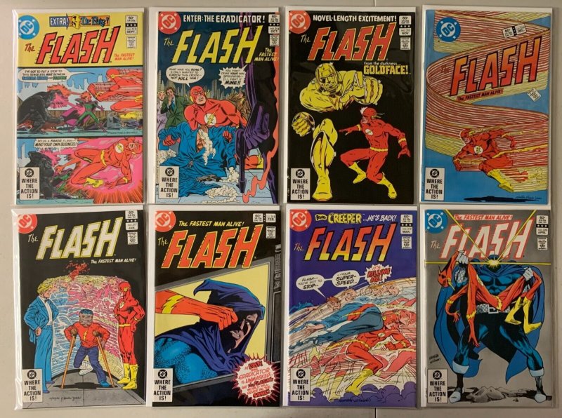Flash lot #279-320 DC 1st Series (average 6.0 FN) 24 different (1979 to 1983)