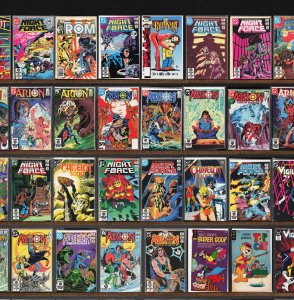 Huge Lot 140+ Comics with Vigilante, Camelot 3000, Night Force & More!