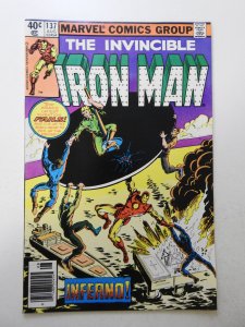 Iron Man #137 (1980) FN+ Condition! stain fc