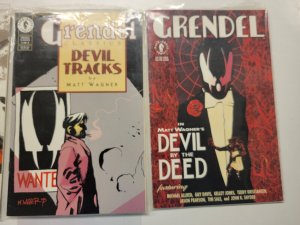 3 Grendel Dark Horse Comic Books #1 1 2 Devil Tracks Devil by the Deed 33 LP4