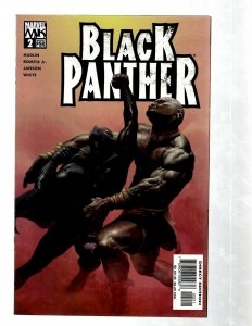 Lot Of 12 Black Panther Marvel Comic Books # 1 1 2 3 3 4 5 6 7 8 9 10 RB27