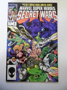 Marvel Super Heroes Secret Wars #6 (1984) VF Condition
