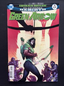 Green Arrow #15 Rebirth NM- DC Comics C136A