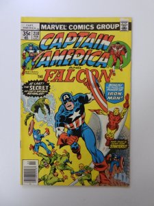 Captain America #218 FN/VF condition