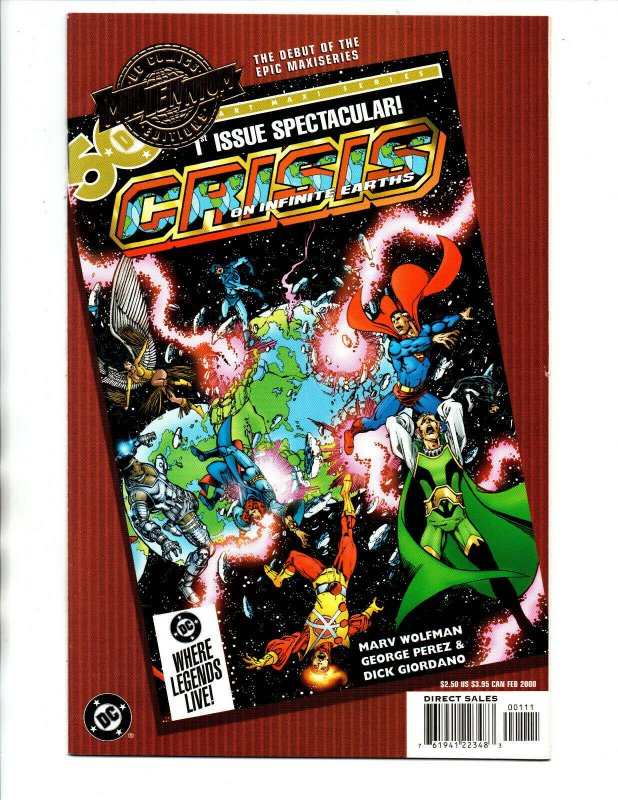 DC Millennium Edition Crisis on Infinite Earths #1 - Reprint - 2000 - (-NM)