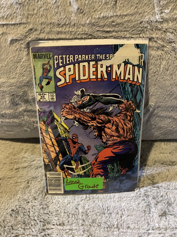 50 Cent Reader's Copies Sale: The Spectacular Spider-Man #88 (1984)