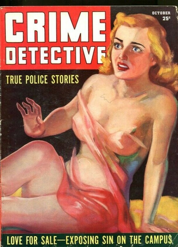 Crime Detective Magazine #1 October 1938- Dope Moguls-Sin On The Campus 