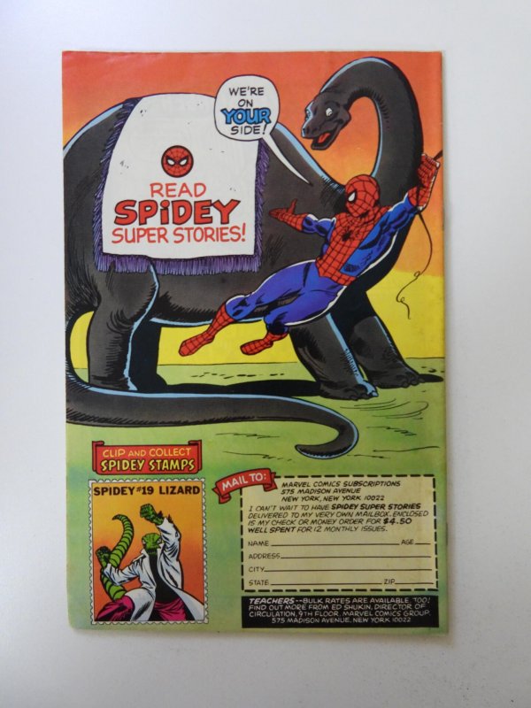 Spidey Super Stories #36 (1978) FN+ condition