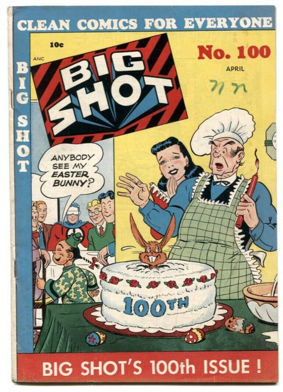 Big Shot Comics #100 1949- Skyman- Easter cover VG+