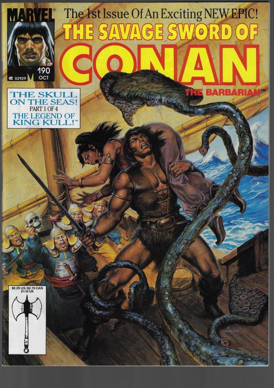 Savage Sword of Conan #190 (Marvel, 1991)