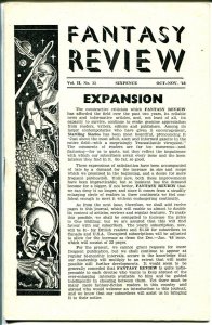 Fantasy Review 10/1948-British fanzine-pulp-fantasy-VF