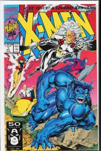 X-Men #1 Storm and Beast Cover (1991) X-Men [Key Issue]