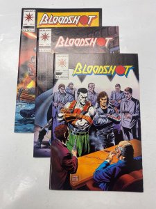 3 Bloodshot VALIANT comic books #2 3 4 24 KM13