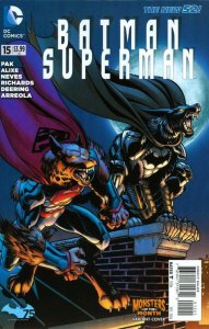 Batman/Superman #15B VF/NM ; DC | Monsters of the Month Variant New 52