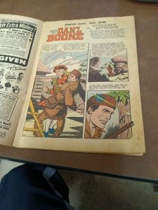 Frontier Scout Dan'l Boone #12 charlton comics 1956-Indian fight cover western