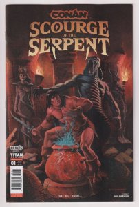 Conan Scourge Of The Serpent #1 Cvr C Isherwood (Titan, 2025) VF/NM
