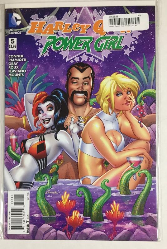  HARLEY QUINN and POWER GIRL #1-6 plus Variant! 7 books! VF-NM! Bagged&Boarded