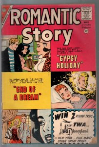 Romantic Story #48 1960-Charlton-Gypsy Holiday-spicy art-Key issue-VG- 