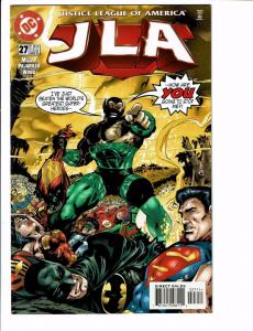 5 JLA DC Comic Books # 26 27 28 29 30 Batman Superman Flash Green Lantern J107