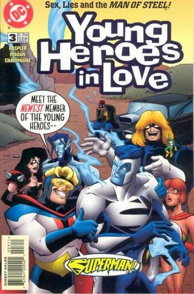 Young Heroes in Love #3, NM (Stock photo)