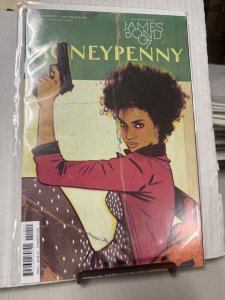 James Bond 007 Moneypenny (Dynamite comic) 2017 one-shot spy pulp