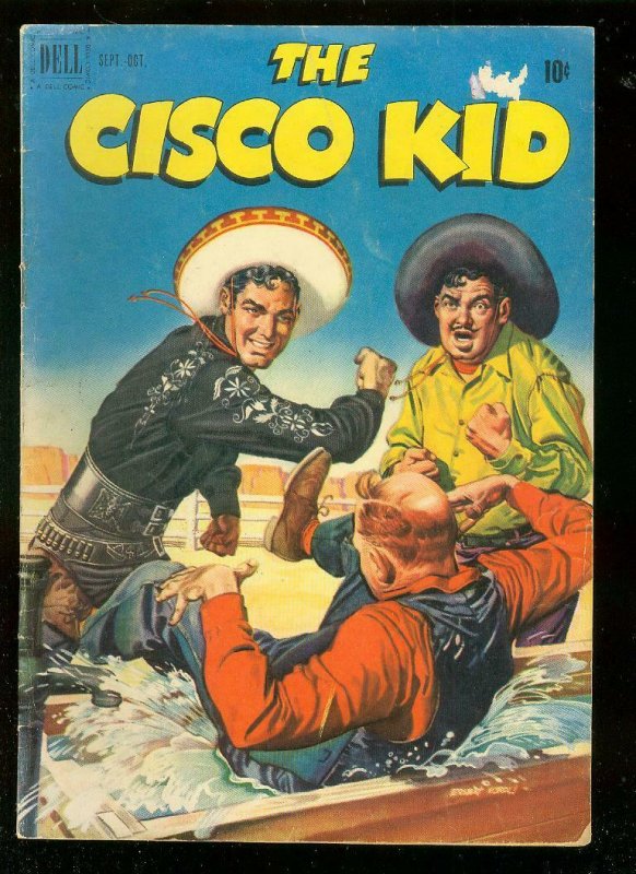 THE CISCO KID #5 1951-DELL COMICS-WESTERN-D RENALDO-TV VG