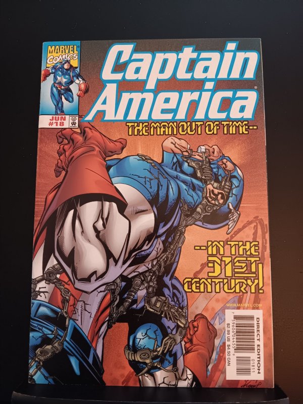 Captain America #18 (1999) VF 1ST PRIMAX
