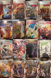 Lot of 16 Comics (See Description) Fanboys Vs. Zombies, Grimm Fairy Tales, Fa...