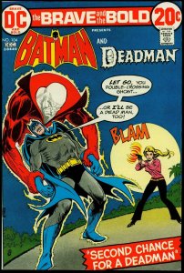 The Brave and the Bold #104 1972- Batman - Deadman VF-