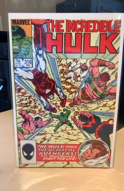 The Incredible Hulk #316 (1986) 9.2 NM-