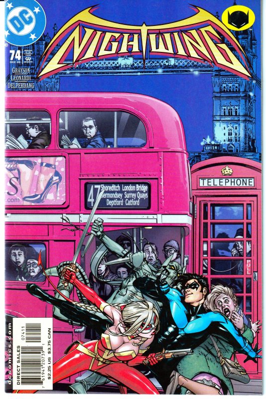 Nightwing # 74,75,76,77, 78,1,000,000, Annual # 1, Alfred’s Return