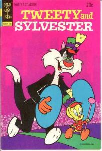 TWEETY & SYLVESTER (1963-1984 GK/WHIT) 37 VF  May 1974 COMICS BOOK