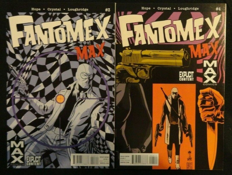 Fantomex Max #1-4 Complete Set Lot of 4 X-Men 1 2 3 4 NM