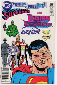DC Comics Presents #59 (1983) The Legion of Substitute Heroes
